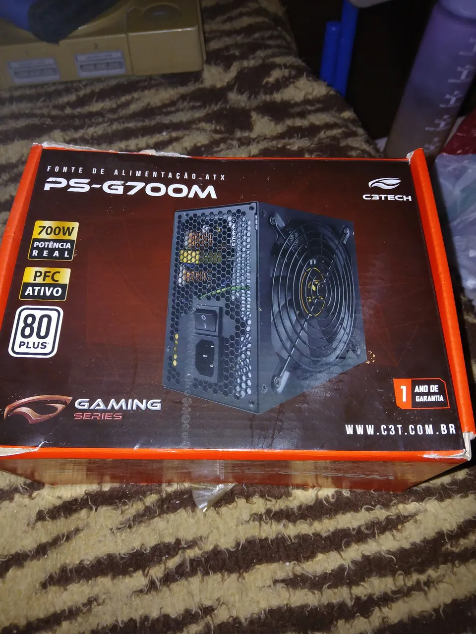Fonte C3Tech PS-G700M - 700W 80 Plus