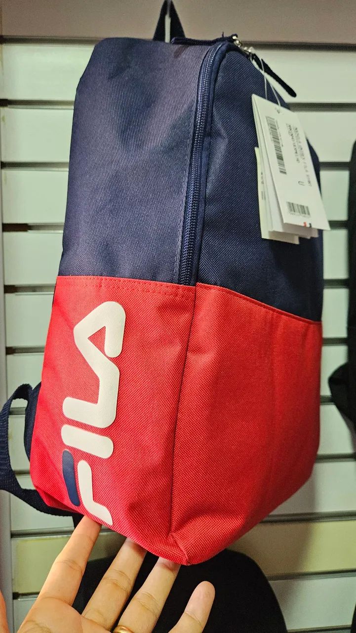 Mochila Fila - Azul e Vermelha - Foto 3