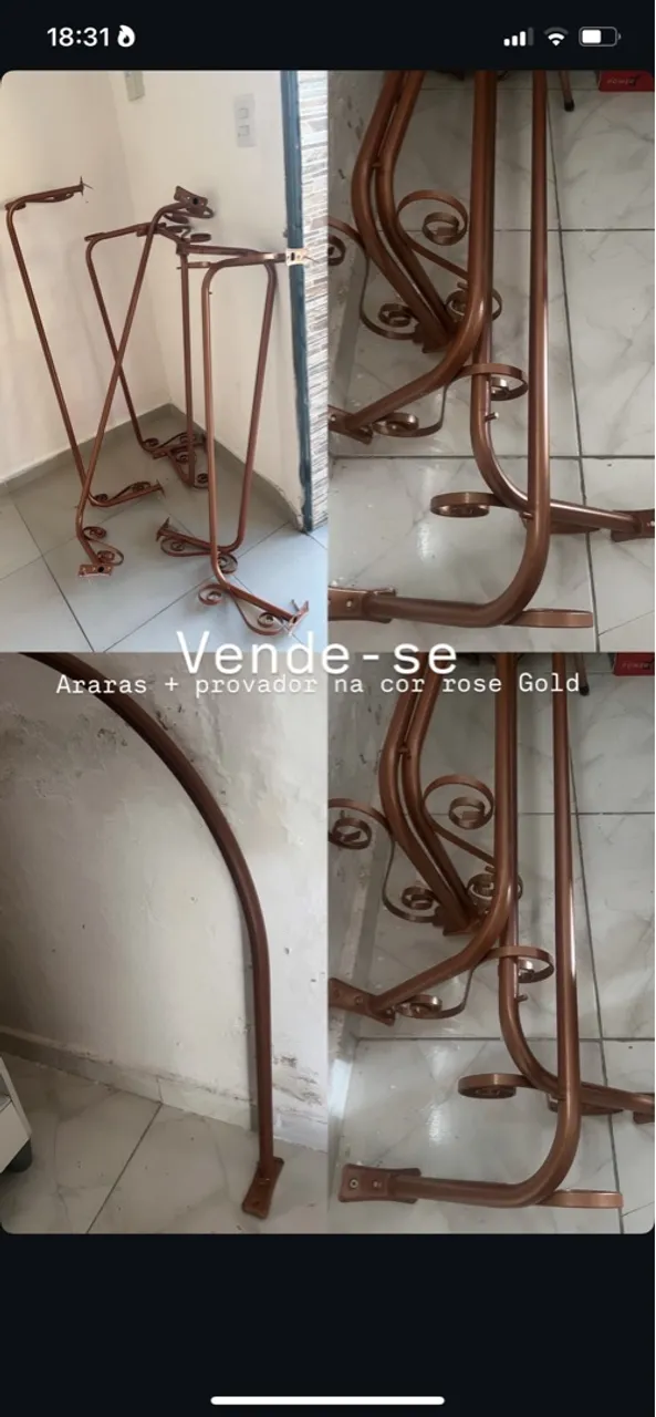 Araras mais Provador
