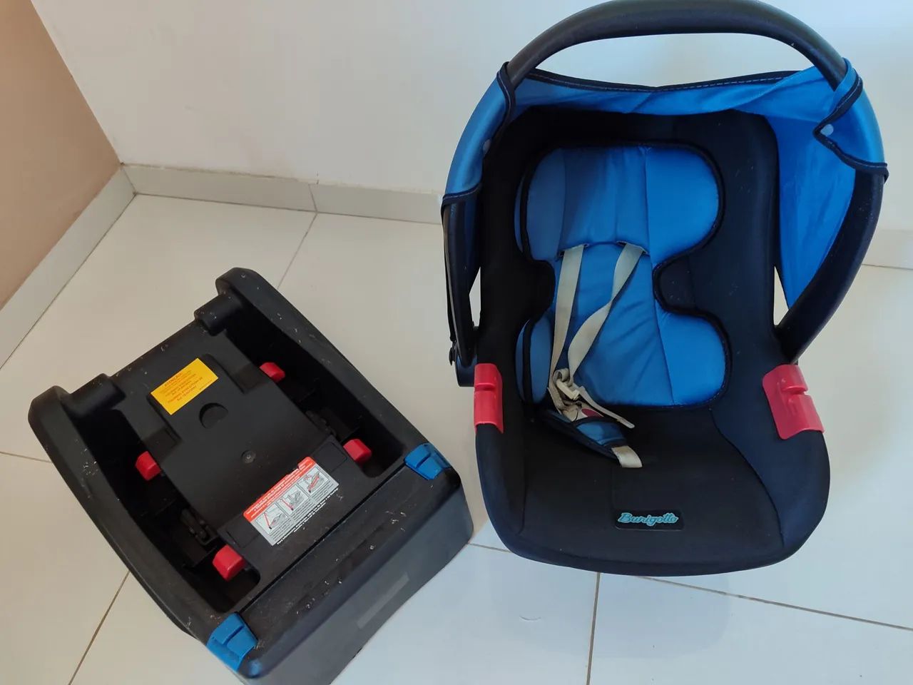 Bebê conforto Burigotto com base 