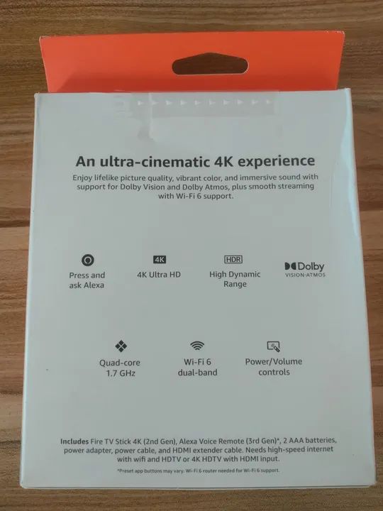 Fire TV Stick 4K - Lacrado - Novo - Foto 3
