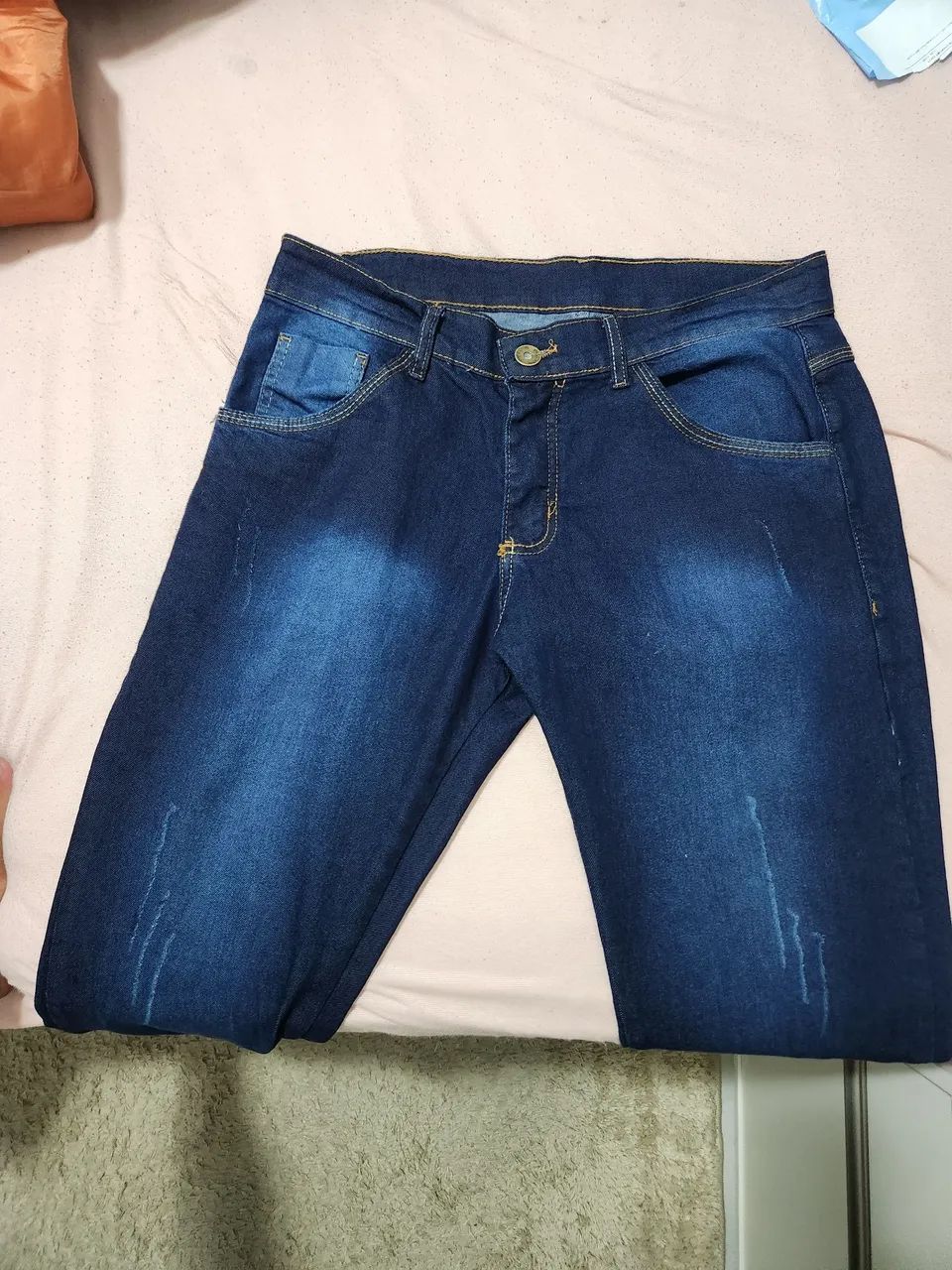 Calça Jeans Azul Escuro