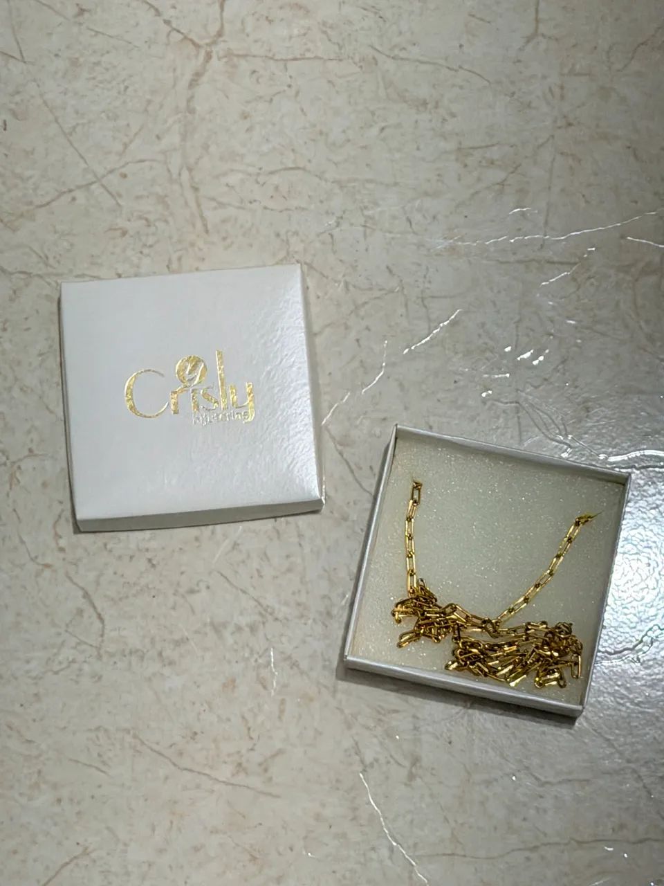 Corrente banhada a ouro 64319602799490121