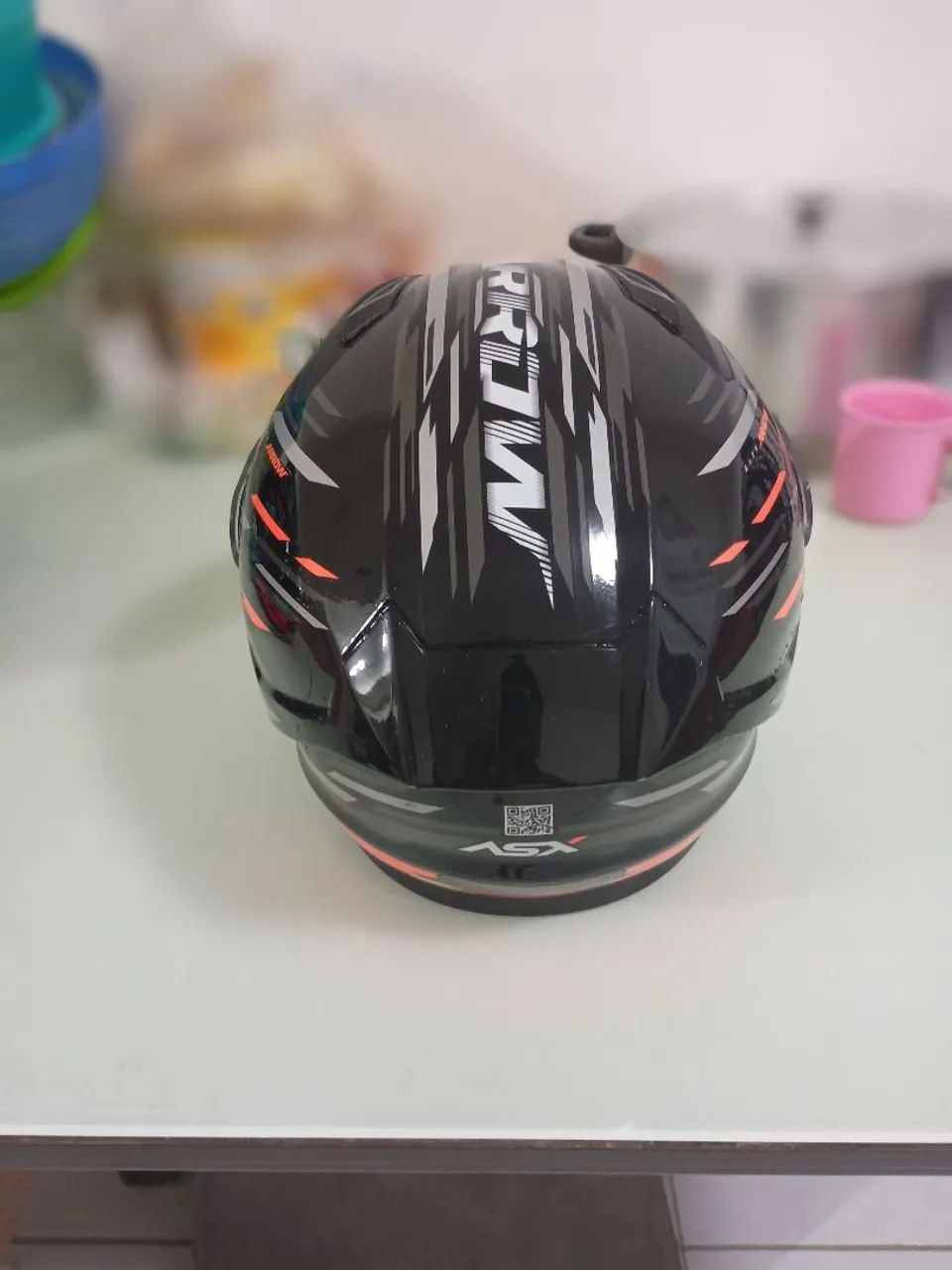 Capacete ASX Arrow Tamanho 58 - Foto 4