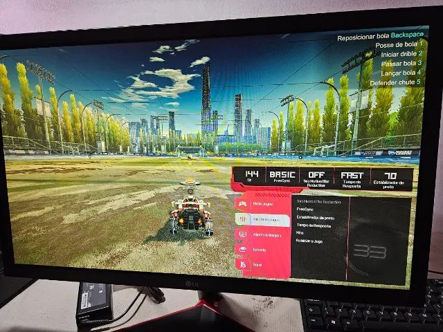Monitor Gamer 144Hz 24pol LG 24GL600F - Foto 5