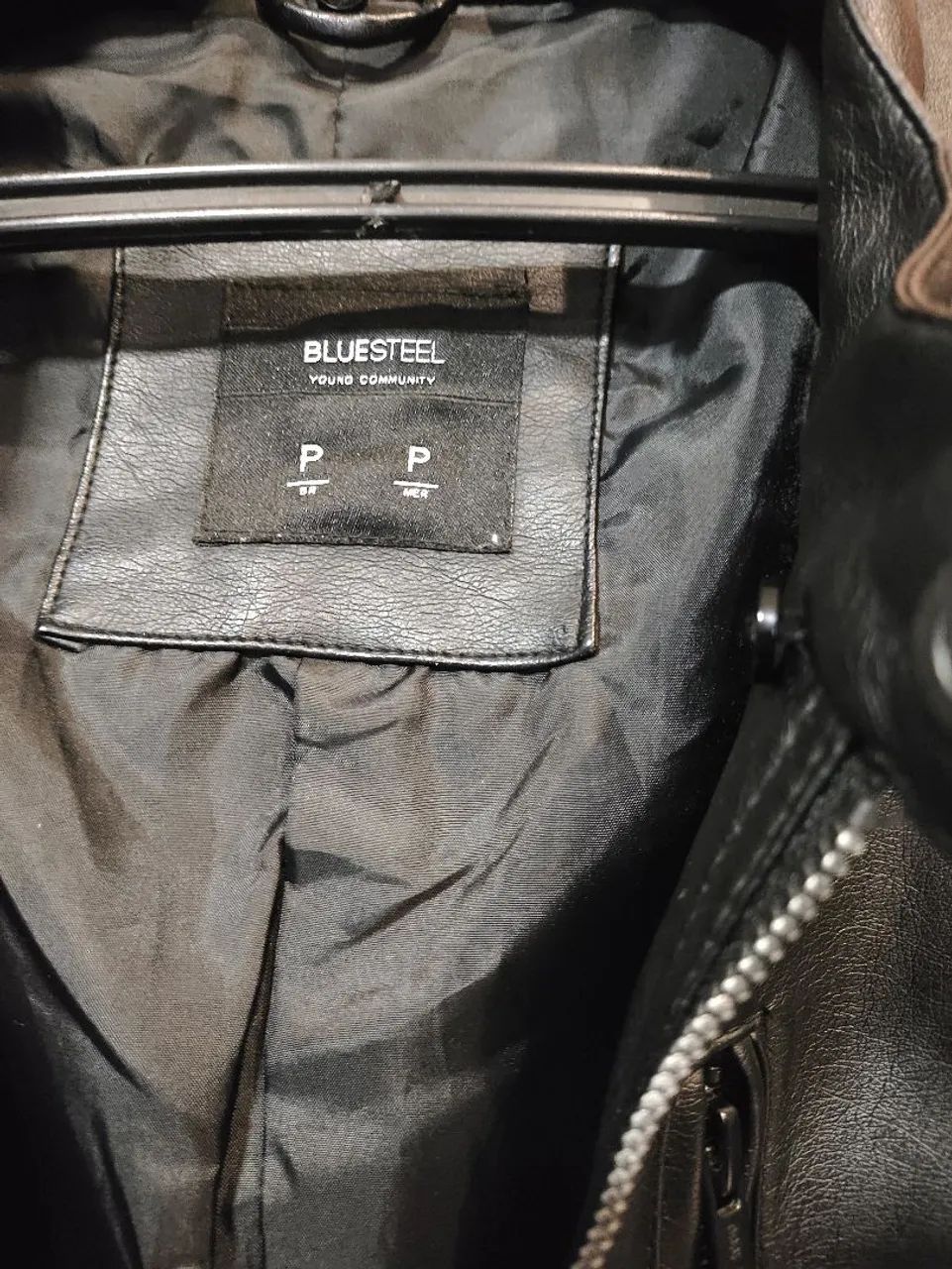 Jaqueta de Couro Masculina com Capuz - Foto 3