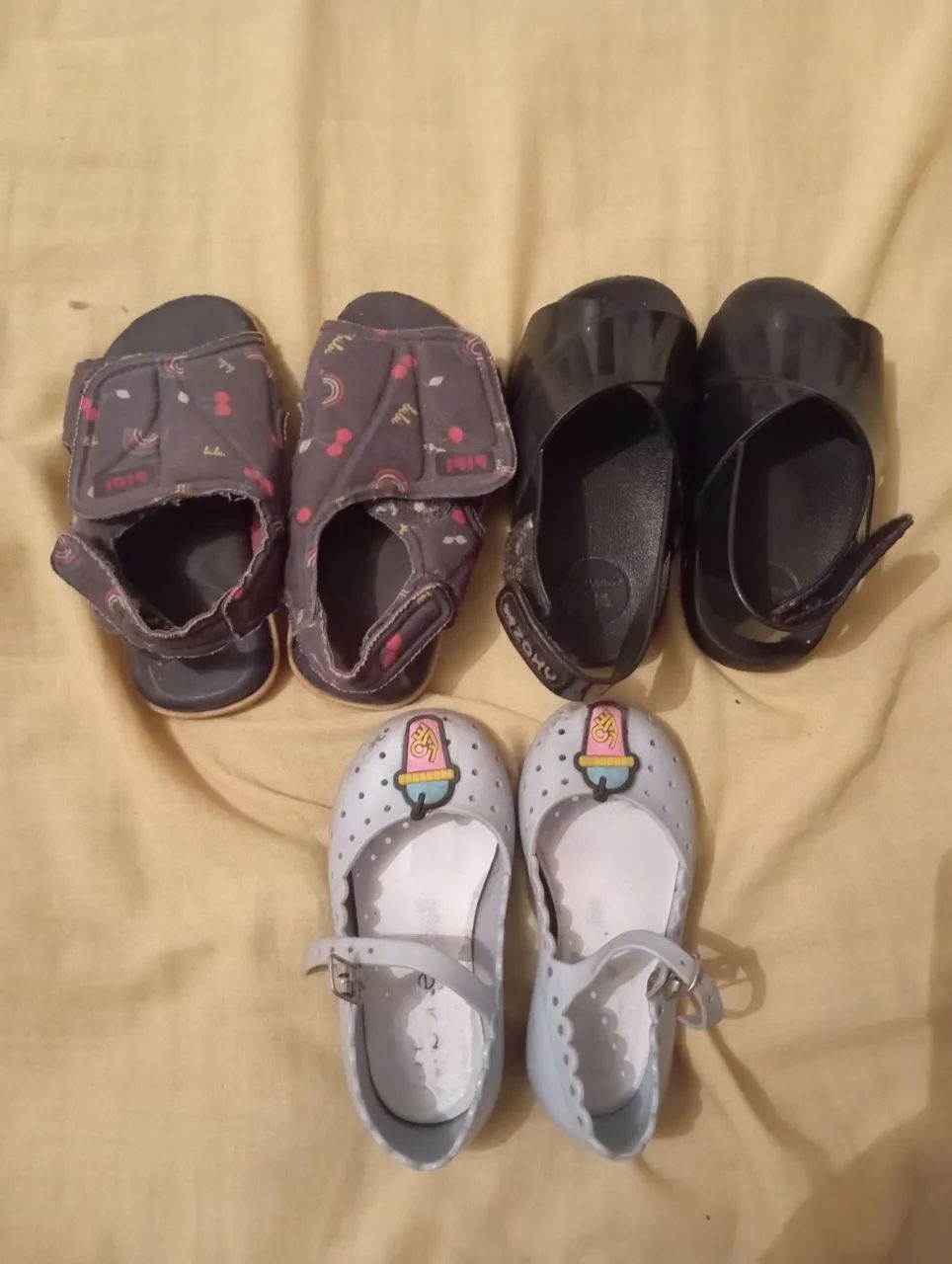 Sandálias e Sapatos para Bebê - Tamanhos Variados