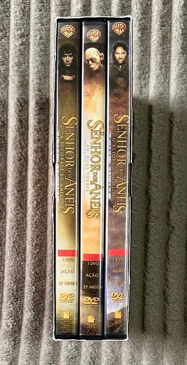 O Senhor dos Anéis Box Triologia DVDS - Foto 2