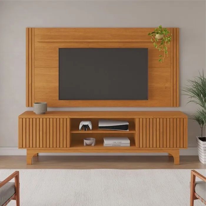 Painel + Rack até 70? Jade Ripado tt43
