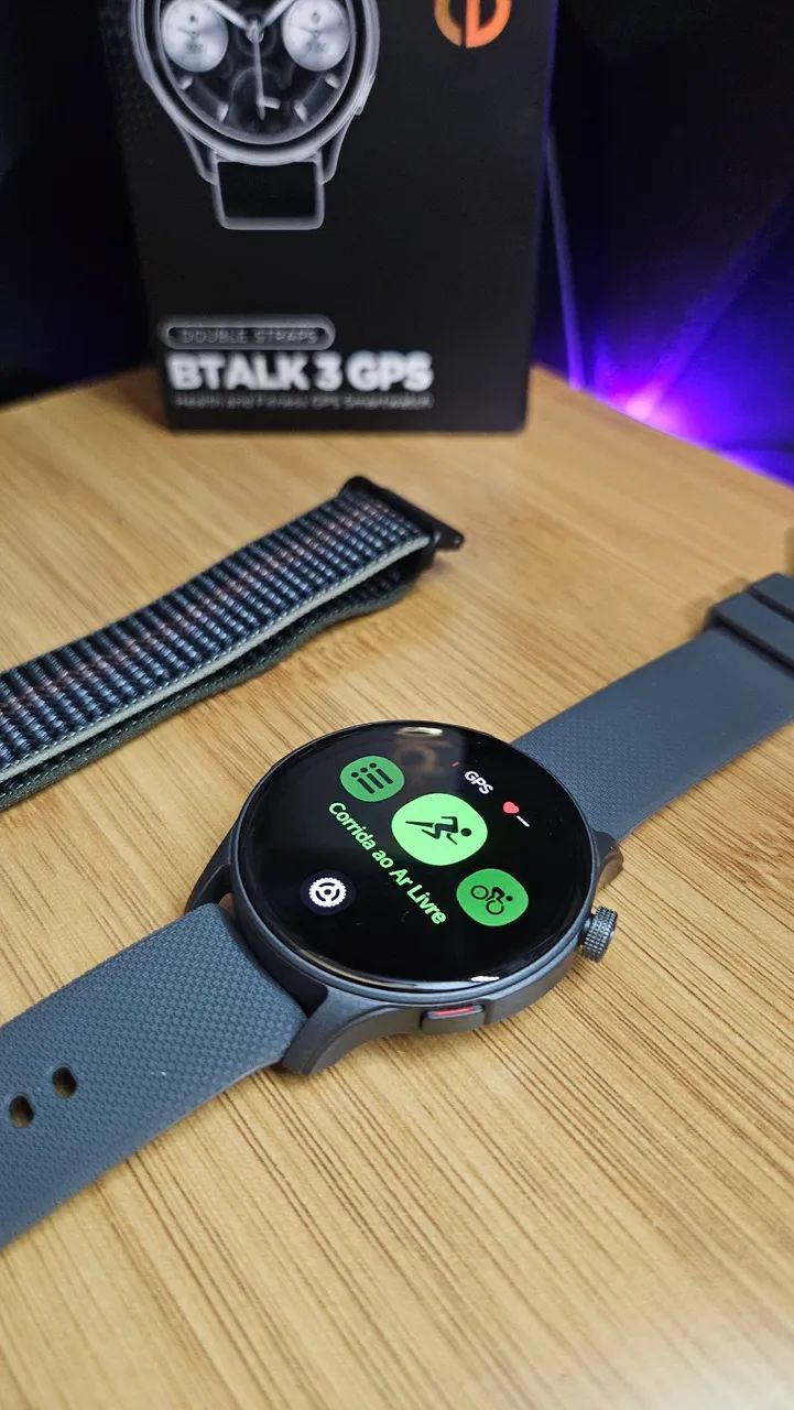 Smartwatch Zeblaze Btalk 3 GPS - Novo, Lacrado! - Foto 4
