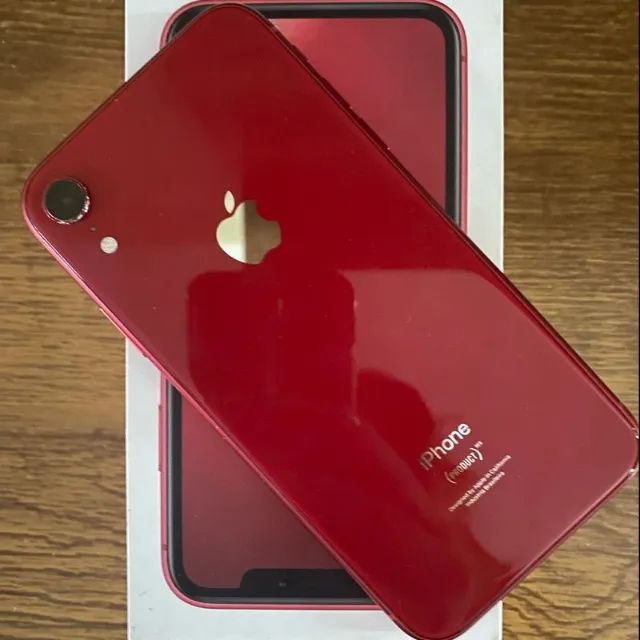 IPHONE XR RED SEMI NOVO LEIA O ANÚNCIO 