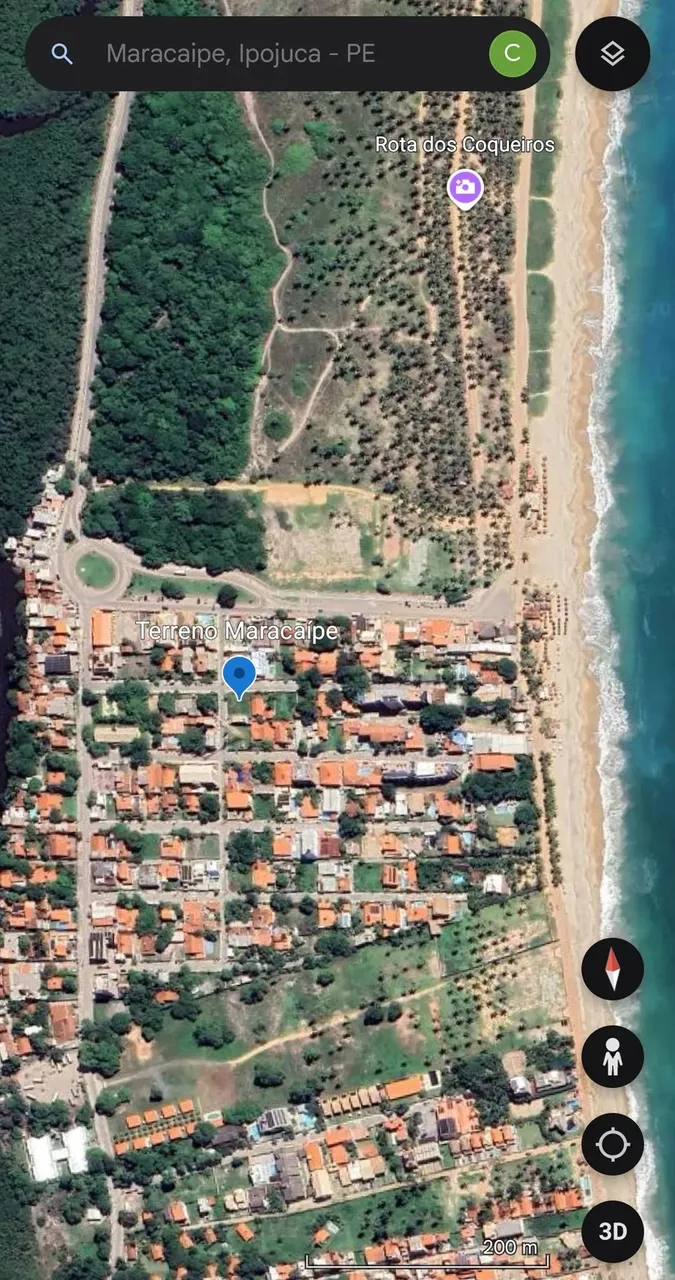 Terreno para venda com 425 metros quadrados em Maracaípe - Ipojuca - PE