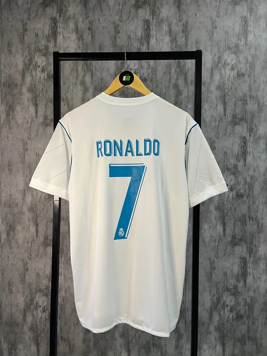 Camisa Retrô do Real Madrid 2017- Ronaldo 7 pronta entrega