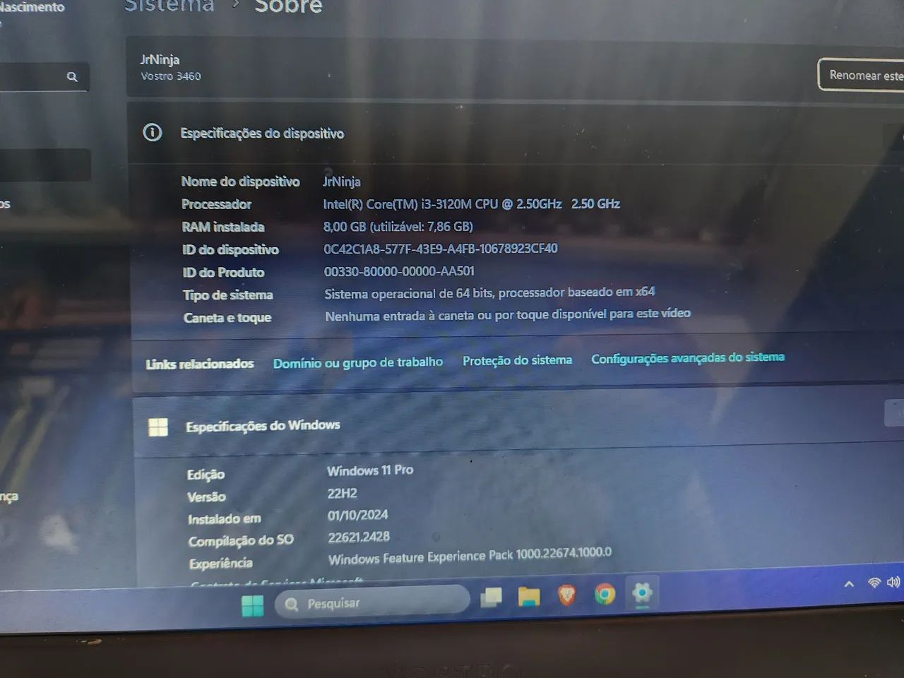 Notebook Dell Vostro I3 - Foto 4