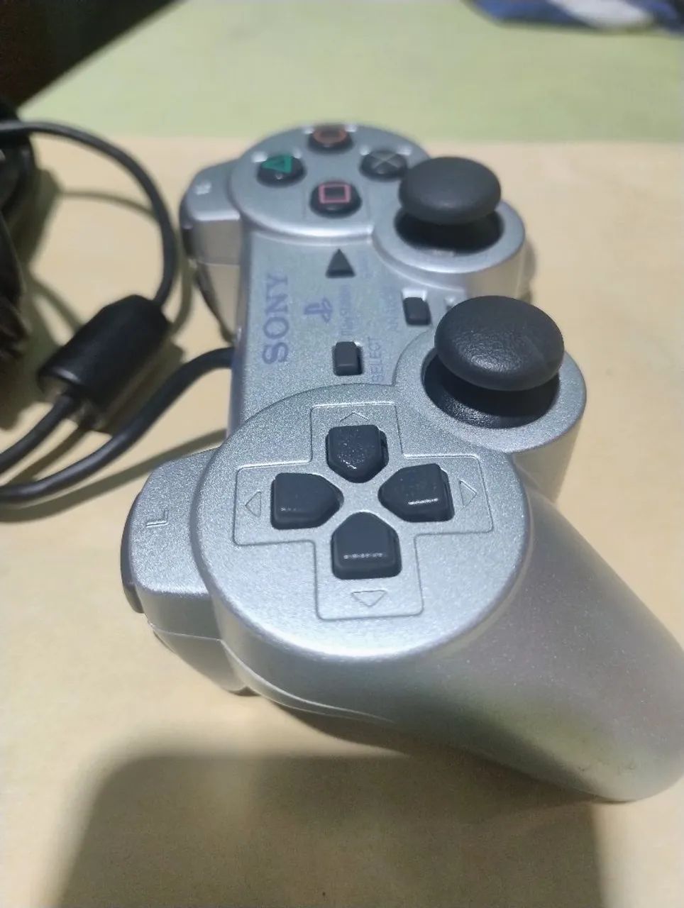 Controle Playstation 2 ( PS2 ) Prata original - Foto 5