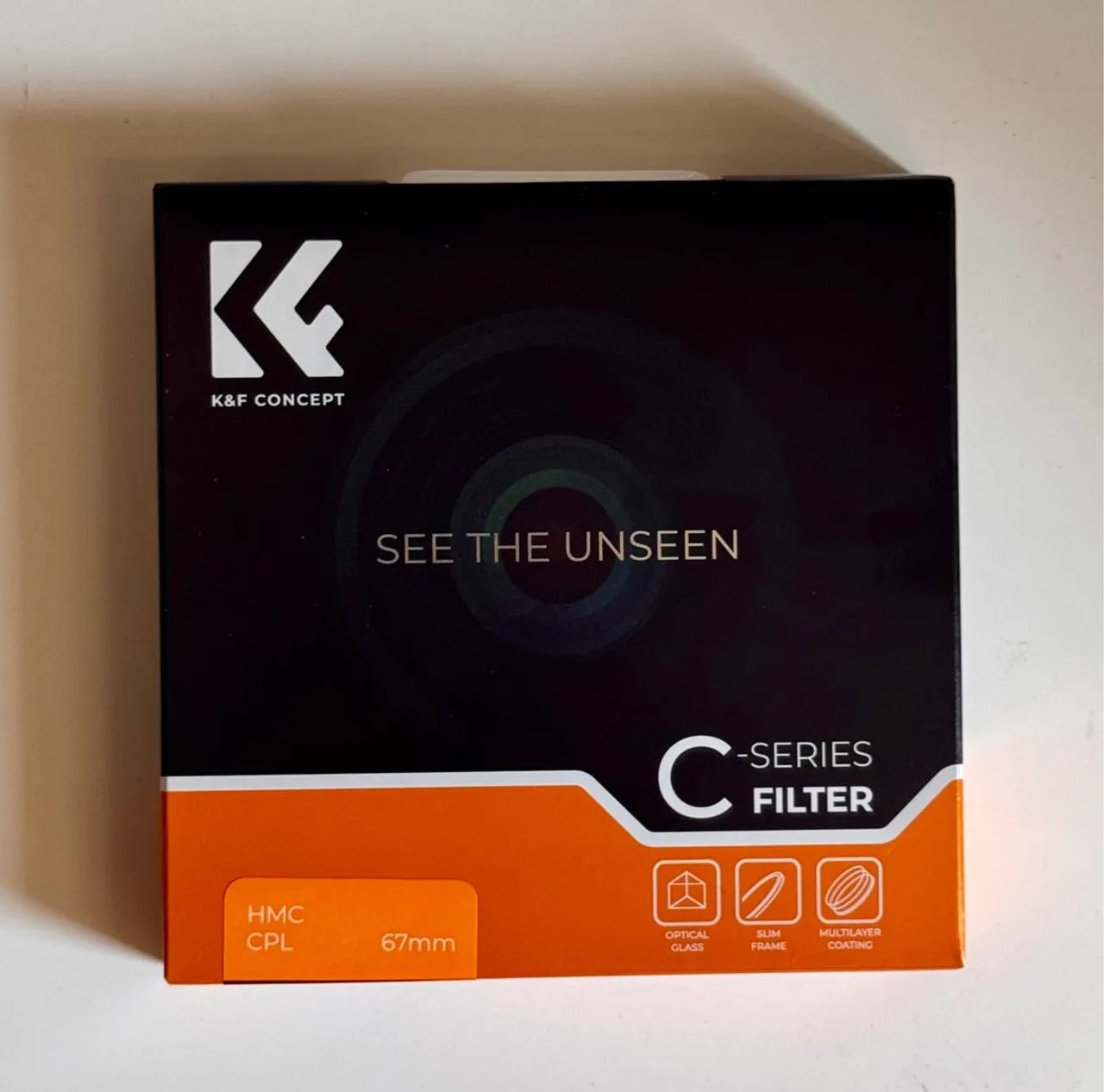 Filtro Polarizador Circular K&F Concept 67mm HMC CPL