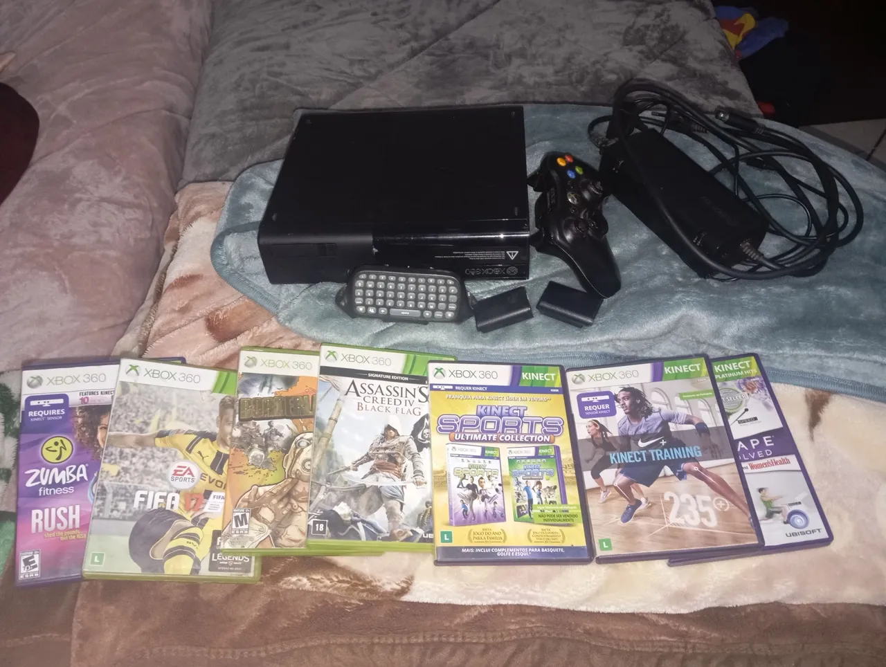 Xbox 360 + Jogos e Controle