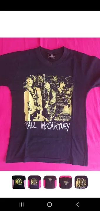 Camiseta Paul McCartney - Foto 2