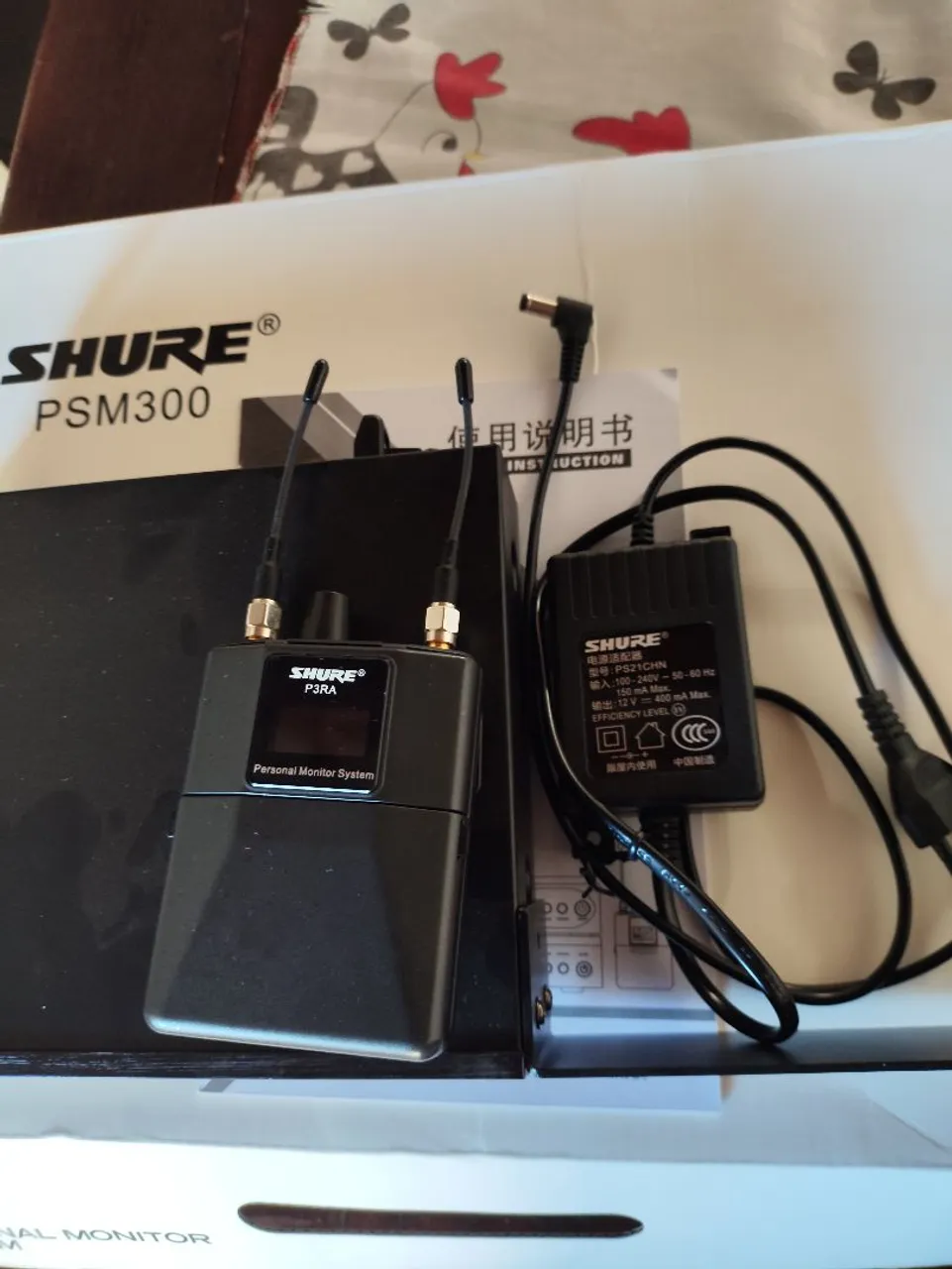 MONITOR IN-EAR SHURE PSM300 - Sistema de Monitoramento Pessoal