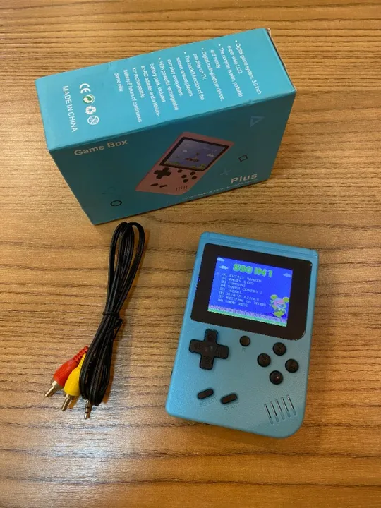 Mini Game Retrô Com Adaptador TV 400 em 1 Jogos Clássicos