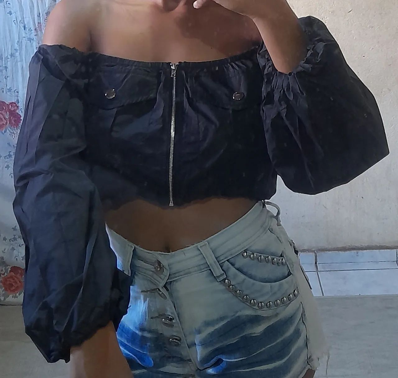 Blusa Ombro a Ombro - Shein - Foto 3