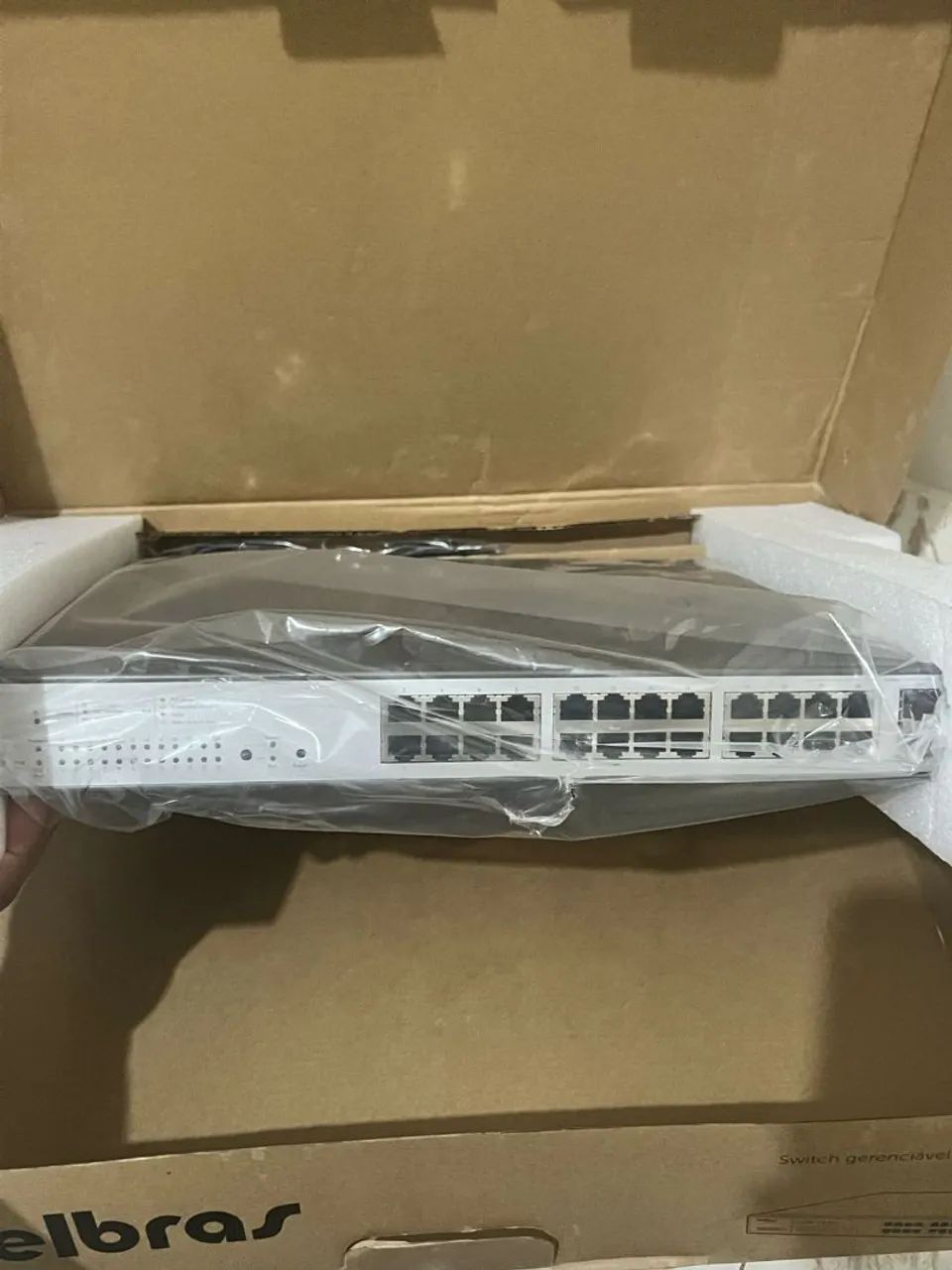 Switch gerenciável 24 portas