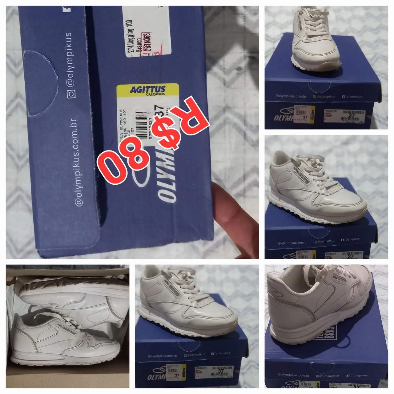 Tênis Olympikus Feminino Branco 37