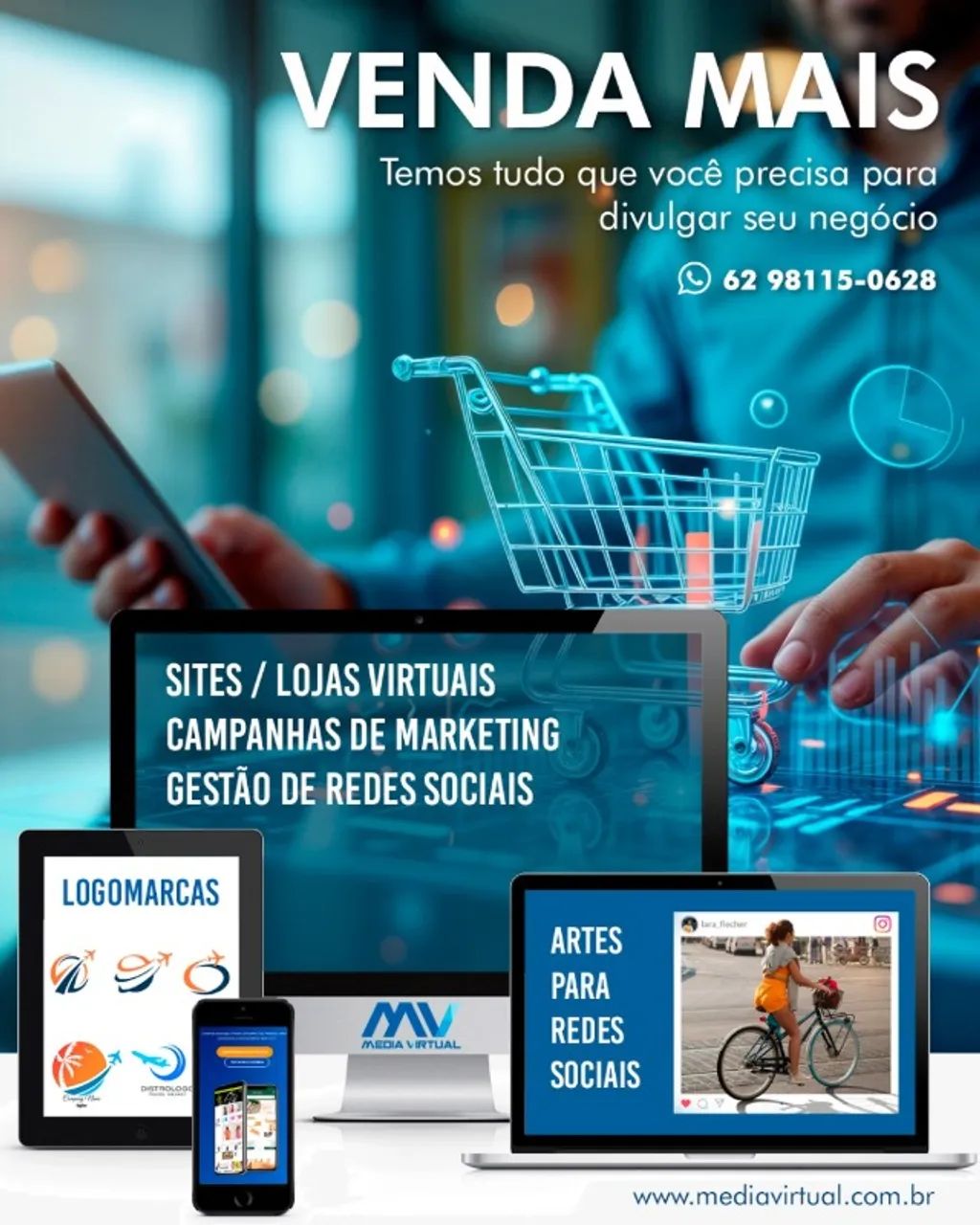 Criamos sua Loja Virtual