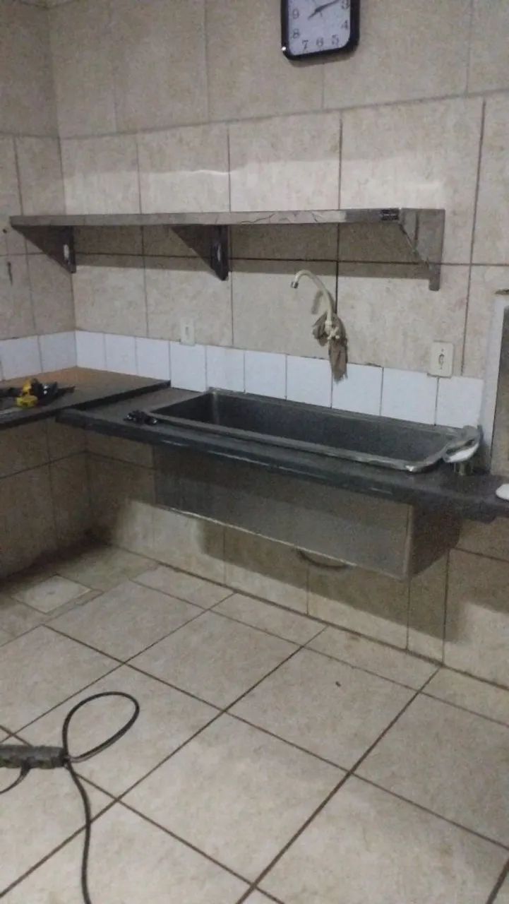 Prateleira de parede em aço inox  - Foto 3