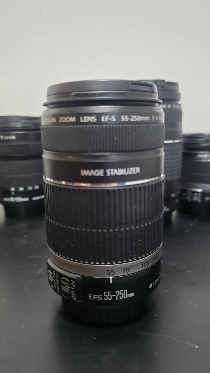 Lente Canon EF-S 55-250mm