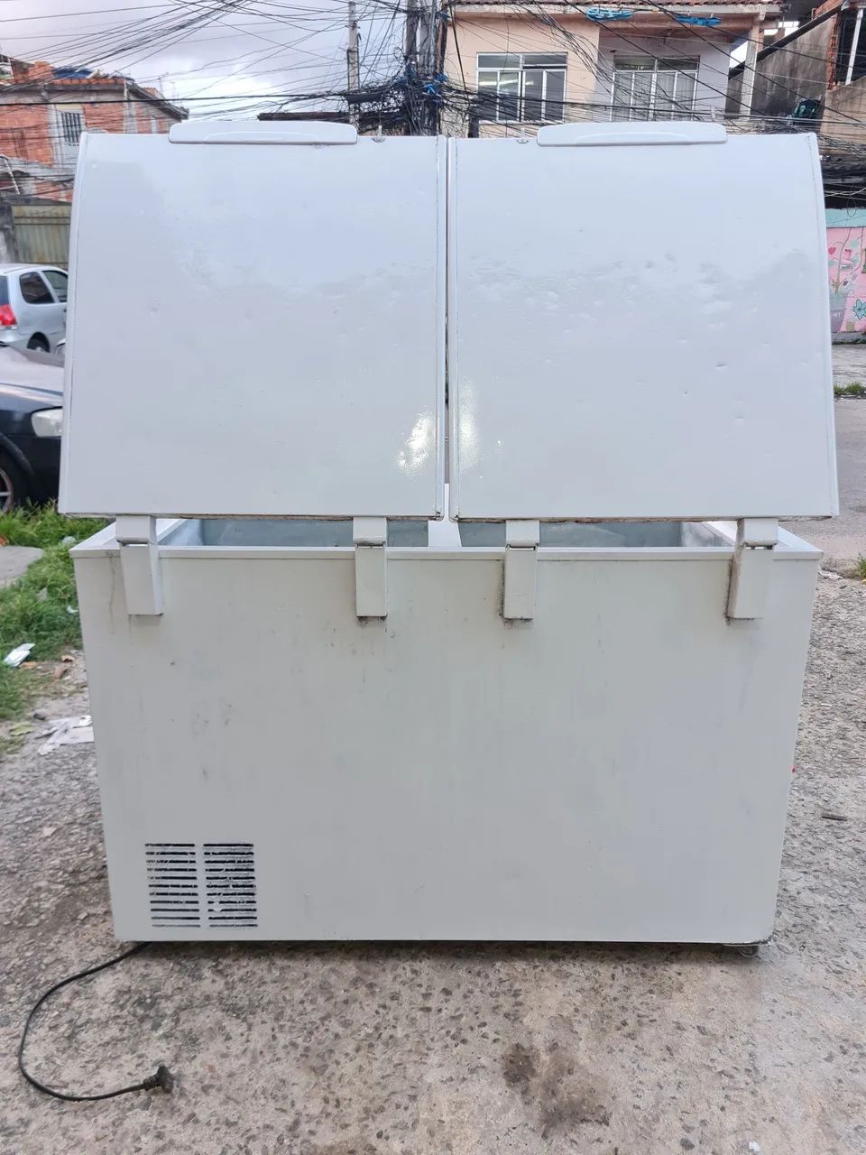 Freezer horizontal dupla ação eletrolux com controle de temperatura motor todo original  - Foto 4