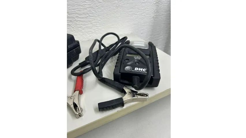 Testador Digital Bateria Automotivo 6-12V Impressora usado - Foto 2