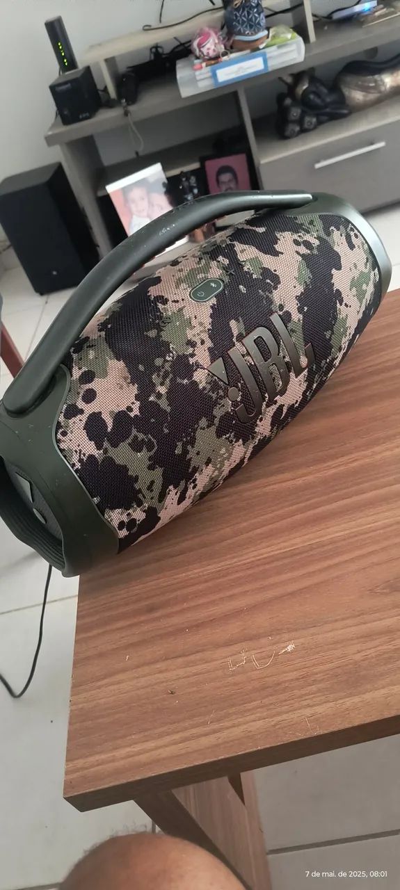 Caixa de Som Bluetooth Boombox - Foto 2