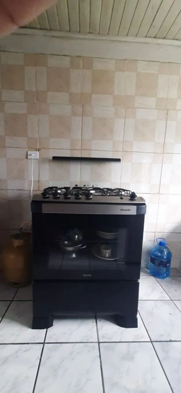 Fogão 5 Bocas + Forno - Usado