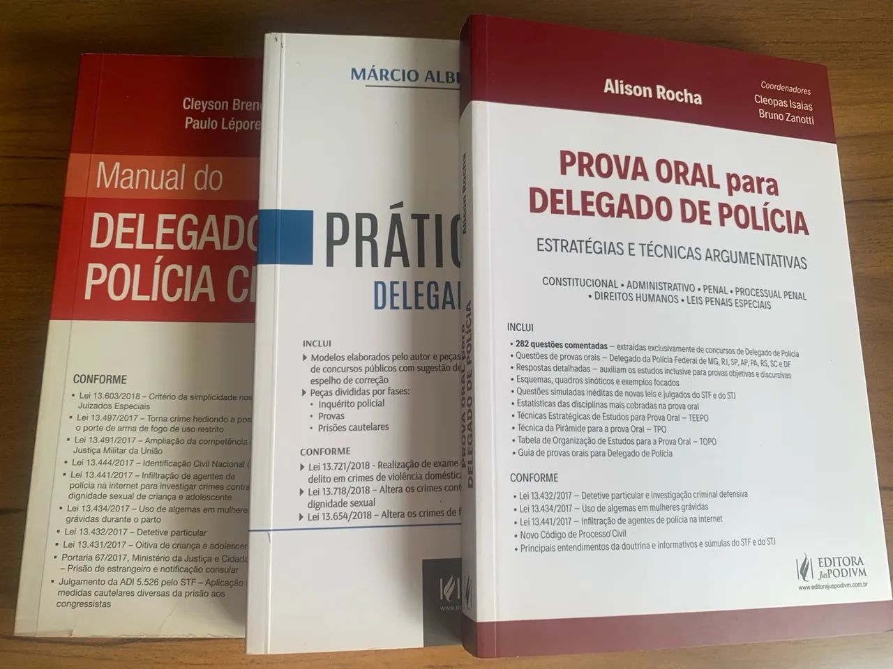 03 Livros para Concurso de Delegado de Polícia Civil e Penal - Foto 2