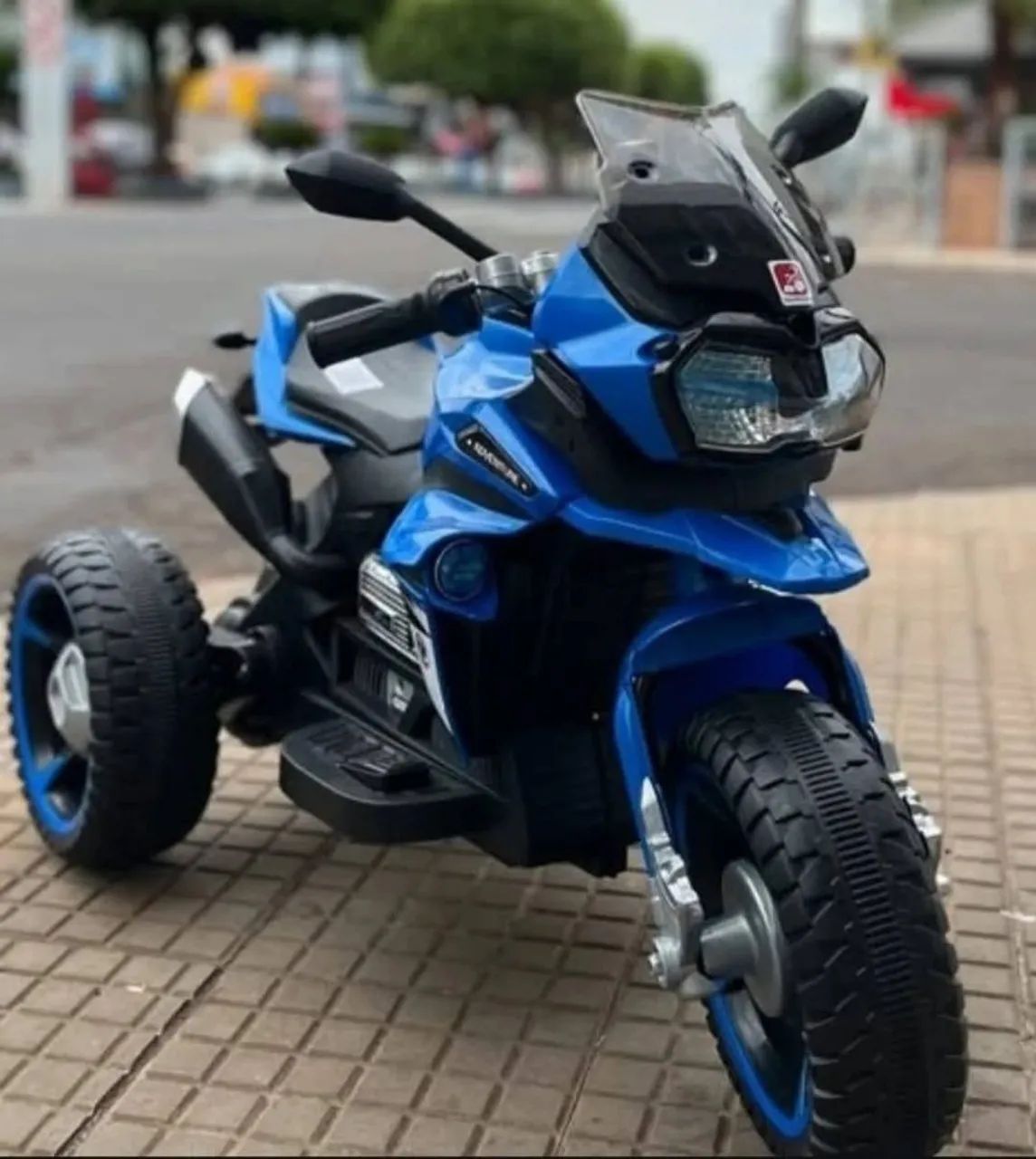 Moto Elétrica Infantil Bandeirante 12volts  - Foto 2