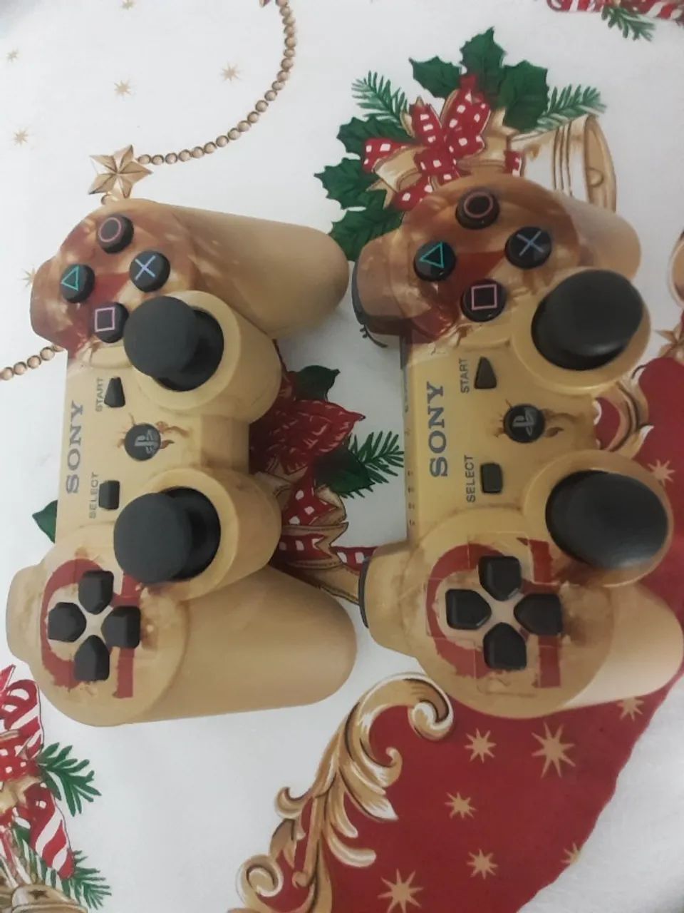 2 controle PS3 original edição God of War