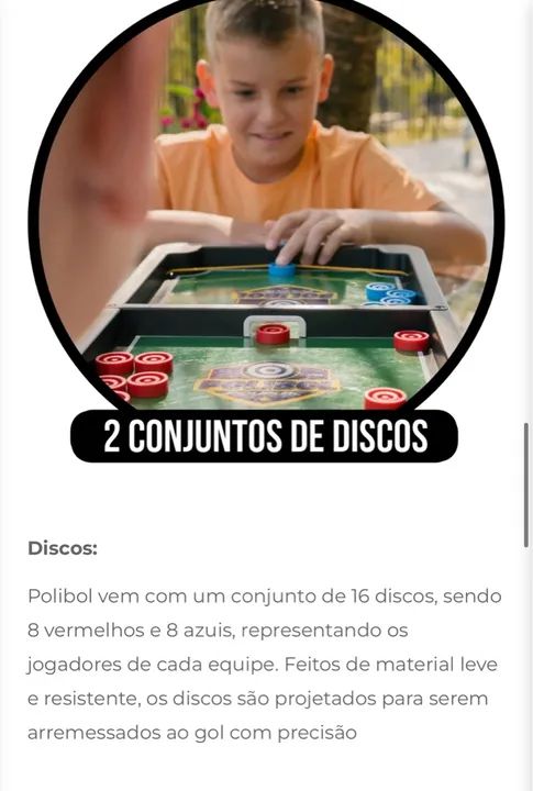 Jogo de Arremesso Elástico - POLIBOL - Foto 4