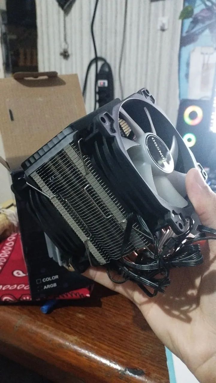 Aircooler Jonsbo CR-1400ARGB Black (Dual Fan) - Foto 3