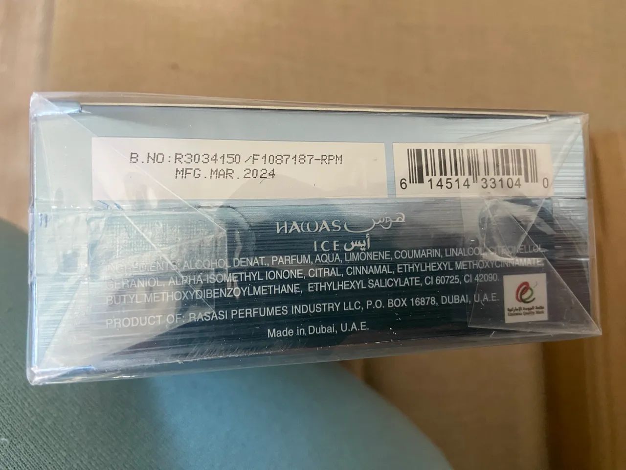 Hawas Ice Perfume Rassasi 100 mls Original - Foto 4