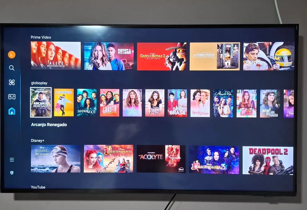 TV Samsung 4k 43 polegadas - Foto 2