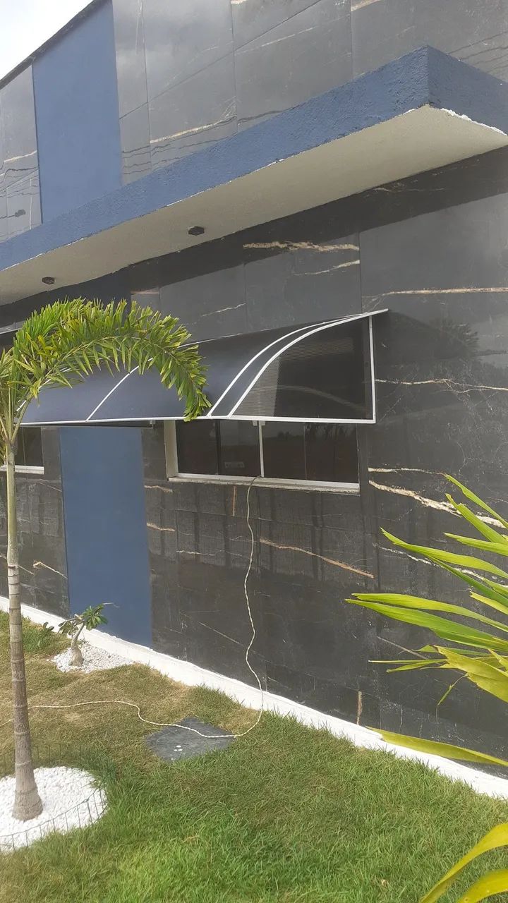 toldo em alumínio com policarbonato  - Foto 2