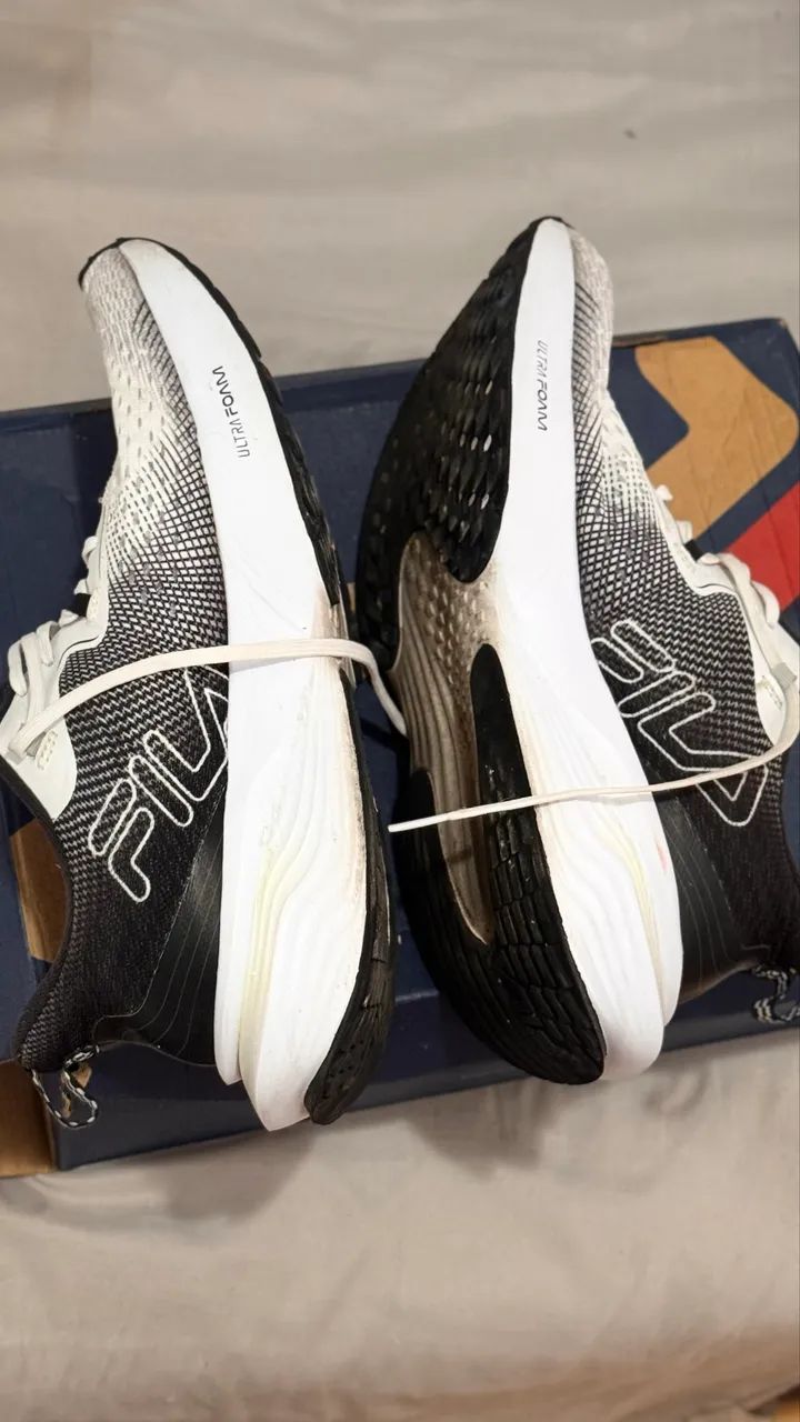 Tênis Fila Racer Branco e Verde - Foto 2