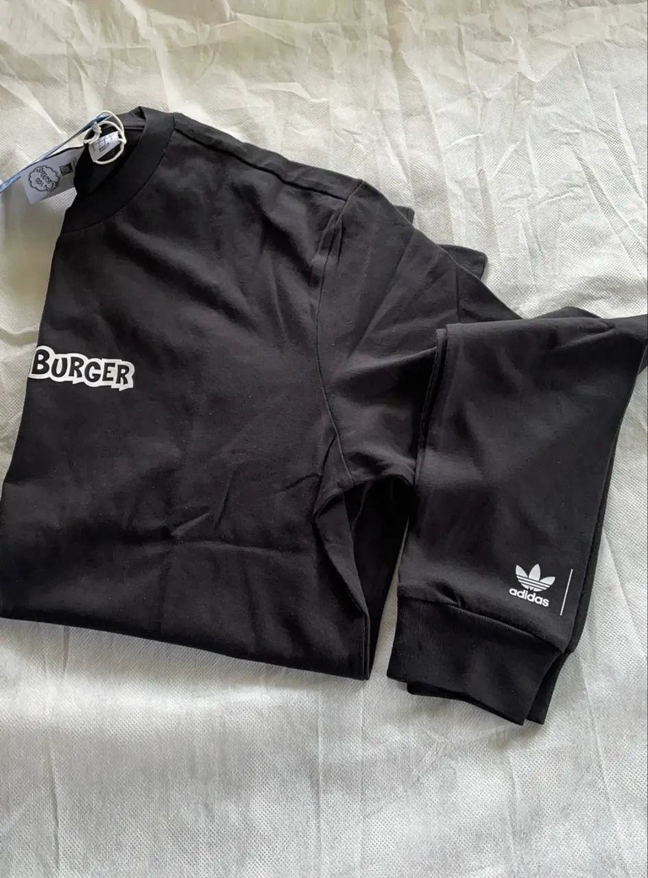 Camiseta Manga Longa Adidas Original - Nova  - Foto 2
