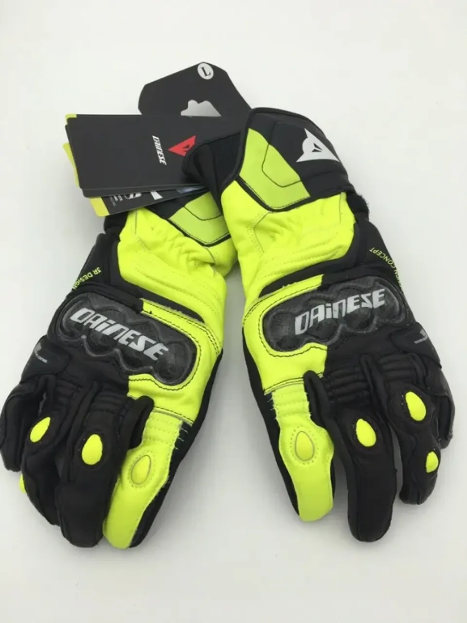 Luvas Fluor Dainese Carbon 3 Long Motociclista
