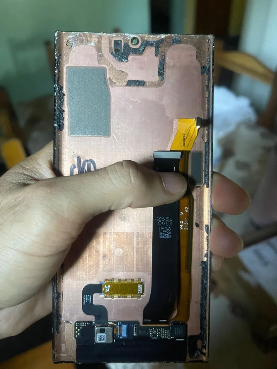 Tela Samsung note 20 ultra original com detalhe- faço envio