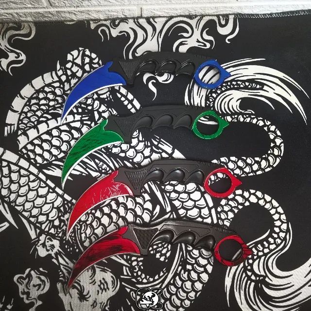 Karambit decorativa estilo CS-GO (23CM) (80 cada unidade) - Foto 2