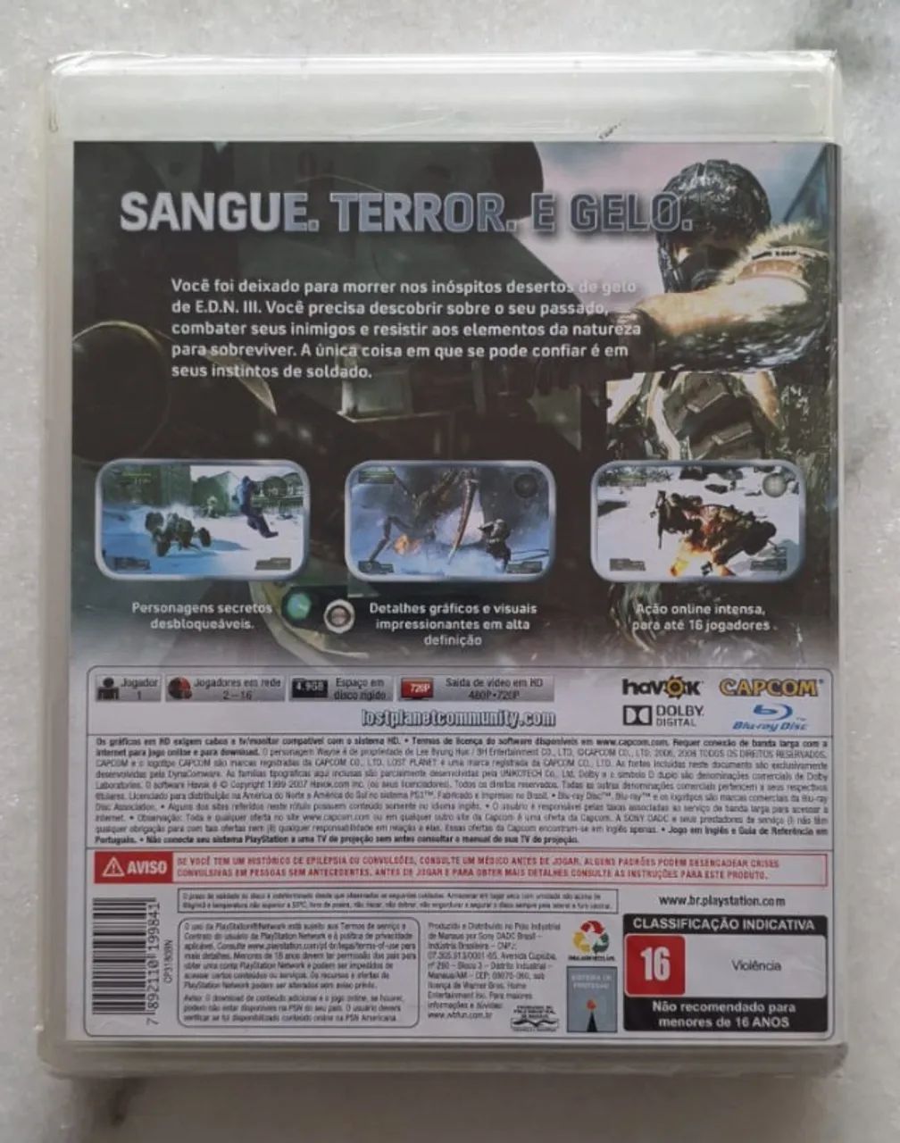 Lost Planet: Extreme Condition Sur PS3 – Jeu Sony Playstation 3 – PAL, Manuel Inclus