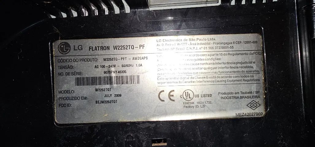 Monitor LG para retirada de peças - Foto 2