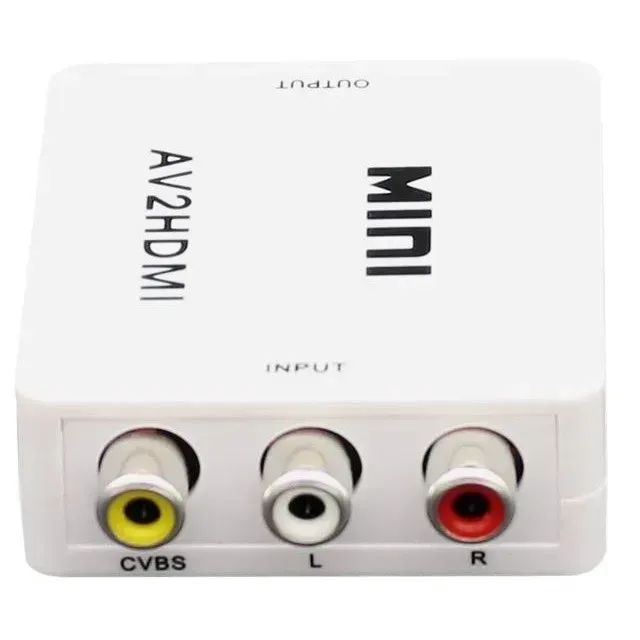 Adaptador Conversor Av X Hdmi Rca Vídeo Composto - Foto 3